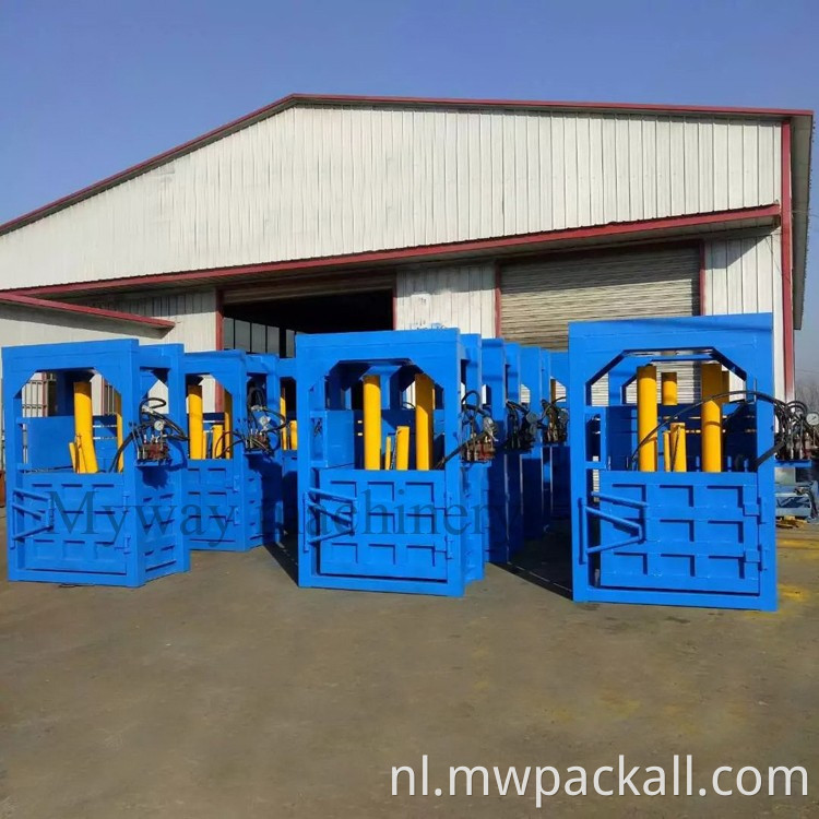 Hot Selling Straw Bale Press Machine Hooi Compress Hydraulische Baler Waste Paper Briquette Packing Machinery